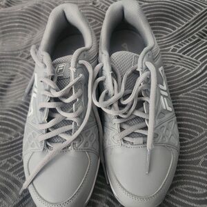 Fila Light Gray Athletic Shoes